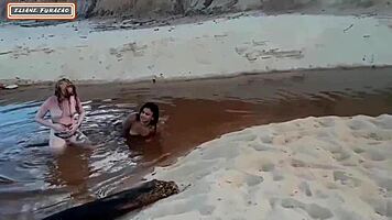 Hey, we fucked a stranger on the beach, left us both totally wrecked!