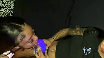 MajestyNasty and KashOfficials Heat Up the Club with a Wild Strap-On Show