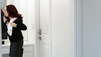 wanna see me in a bunny costume? milf jessica ryan rocks a buttplug for robby’s private show