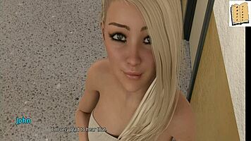 in wvm 104, the head cheerleader zoe gets fucked against a dance pole in this 3d anime porn