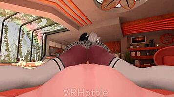 pov ebony teen gives intense ass job lap dance