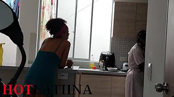 colombian latina teen 18+ says husband catches me with neighbor in medellin