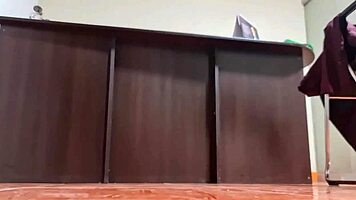 Hidden cam fucks nataly delpech at work