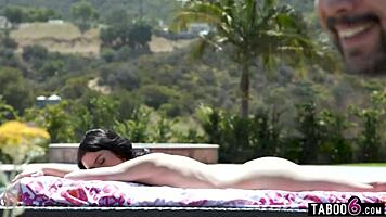 Stepdaughter Rose Winters asks, Want to see my pussy fisted and ass fucked by stepdaddy?