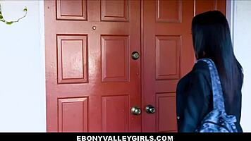 Tiny Teen FUCKS Neighbor