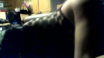 In this scene, young chubby Navajo Tiff with big natural tits gets doggystyled in lingerie.