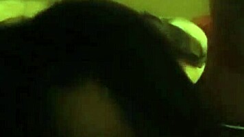 pussy eating and doggystyled with small 18+ cock asian brunette babe bent over