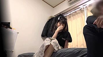 Asian Babe's Homemade Hardcore Sex with Intense Climaxes