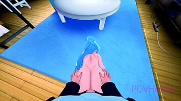 Konosuba Aqua Gets Used In 3D Hentai Parody