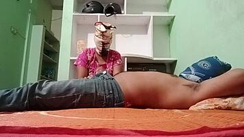 college teacher aunty seduces principal in office room