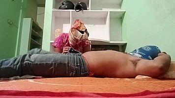 college teacher aunty seduces principal in office room