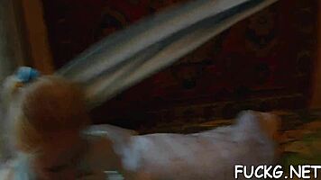 teen bounces on cock in hidden cam pickup, sucking and fucking spied on.