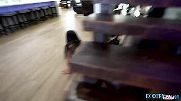 Horny Teen Brunette Summer Col Hammered by Danny Steele in Fat Old Natural Tits and Pussy Licking