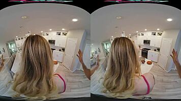 Vrhush Hot Blonde Ailee Anne Wants It In The Kitchen