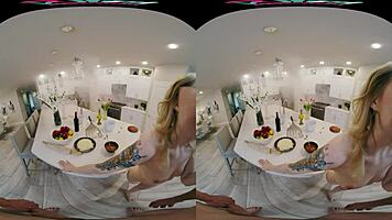 Vrhush Hot Blonde Ailee Anne Wants It In The Kitchen