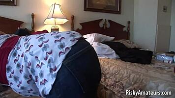 Busty amateur flashes her boobs and hot tattoo at wild party!