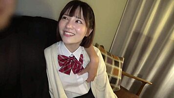 honoka sneaks out for pet play blowjob and orgasms