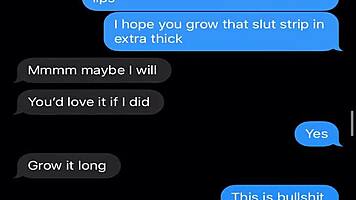 wife sexting about kinky threesome 😈