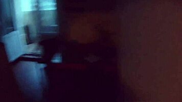 christina teen giving blowjob with glasses 😍