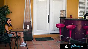 girlsway aidra fox throws sorority party with jillian janson 😈🍆