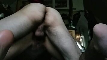 Deep slow pounding of Asian pussy in doggystyle