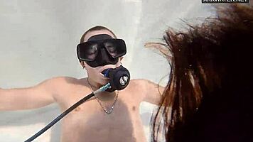Group sex underwater with Eva Sasalka hides public orgy secrets