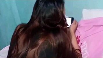 My cousin records me watching porn, then I suck his big cock 😏