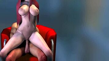 3D Anime Hentai Busty Girl Adventure