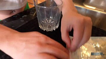 Slutty Blonde Laney Grey Rides Stepdaddy With Horny Passion