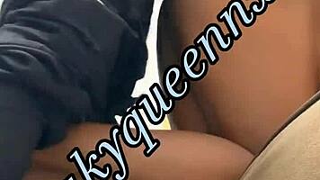 Delivery Guy Fucks Wet Pussy Bent Over