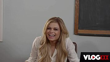 Tiny beauty destiny 18+ cruz takes it deep behind scenes 😍