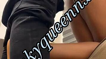 Delivery Guy Fucks Wet Pussy Bent Over