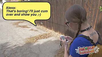 Four Eyed Fucktoy Alexa Nova Dicked And Dated Butt Not In That Order