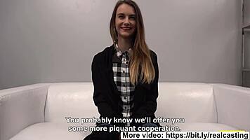 Submissive beauty screams in pleasure as she feels the cock deep inside