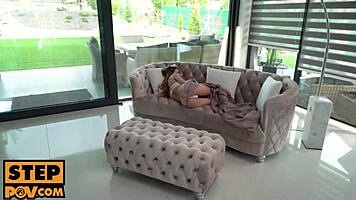 Slutty Teen Macarena Lewis Craves Your Big Cock In Her Punani With Spooning Passion