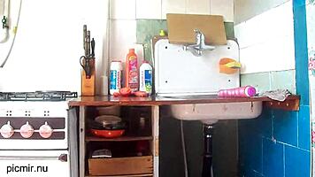 Russian Teen Dildo Orgasm Video