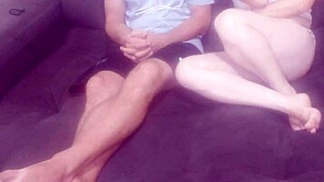 Half-Brother Counts Sister's Freckles, Leading To Intimate Moment