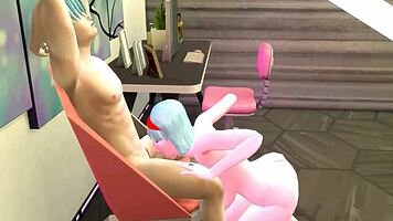 Bulma Mother-In-Law Finds Stepson Masturbating And Teaches Him Sex