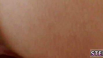 cheating redhead teen 18+ and brother fight for affection in taboo threesome