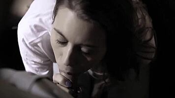 This creepy counselor tricks and SCREWS a young 18+ babe Jill Kassidy in a twisted session.