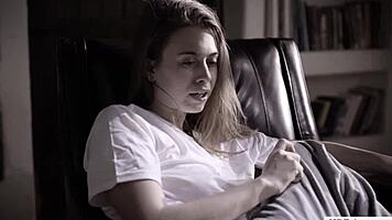 This creepy counselor tricks and SCREWS a young 18+ babe Jill Kassidy in a twisted session.