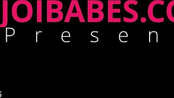 Hey, Sadie Pop with big tits wants to guide your jerk off session!