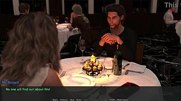 wife and stepmother awam 11 dominate dinner with bennett in 3d