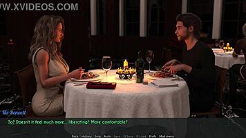 wife and stepmother awam 11 dominate dinner with bennett in 3d