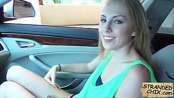 Innocent teen Jenna Marie gets spied on and fucked hard in public!