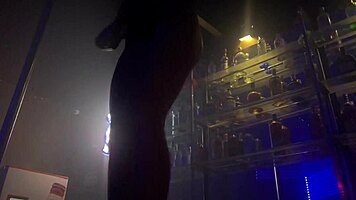 i got this wet pussy fisted and assfucked with a buttplug in the glory hole