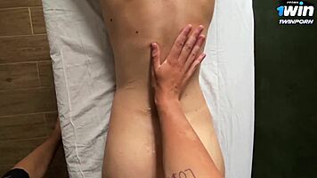 Wife gets massage that turns into hardcore sex