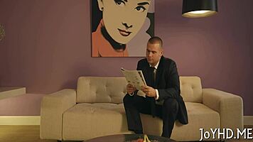 legal age teen licks cock then gets pounded in tight pussy roughly