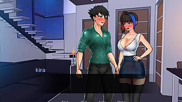 Confined With Goddesses: Serena And Sister Emma In Intense Scene