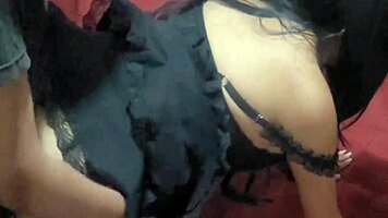 Homemade video fucks his mexican college girlfriend gives her ass in front of camera after university and uploads it